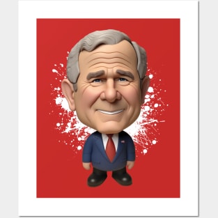 George Bush Posters and Art